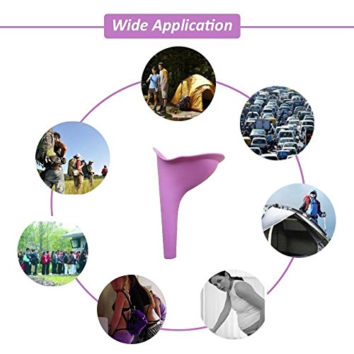 Купить 3pcs Female Urination Device Stand up Pee Piss Urine Urinate Device Camping Travel Hiking