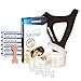 Stop Snoring Sleep Aid | A Comfortable Anti Snoring Chin Strap | Effective Set of 4 Nose Vents and Premium Pack of 6 Nasal Strips | Made for Men Women | Snore Stopper | Affordable Value by NUMBERNYC