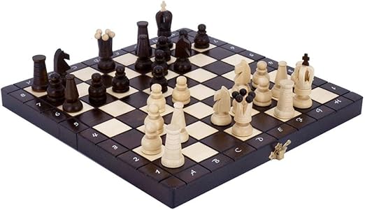 Amazon Co Jp Hizljj 木製のチェスセット 子供と大人のための手作りの大きな木製ボードゲーム Hizljj ホーム キッチン