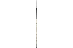 da Vinci 10-4/0 Maestro Series 10 Size 4/0 Kolinsky Red Sable Round Sharp Point Paint Brush