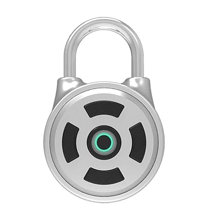 Bluetooth Lock Padlock Fingerprint Lock for Door Questionno Keyless Anti-Theft Lock Password Lock with Smart Mobile Phone Bluetooth APP