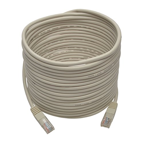Tripp Lite Cat5e 350MHz Molded Patch Cable (RJ45 M/M) - White, 25-ft.(N002-025-WH)