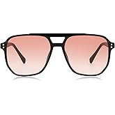 TruFabV Vintage Square Sunglasses for Womes Men, Retro Aviator Sunglasses, Fashion Classic 70s Glasses