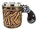 Atlantic Collectibles Western Revolver Gun Pistol With Ammo Bullet Round Shells Beer Stein Tankard Coffee Cup Mug 6.75