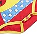 A&J Design Baby Girls' Wonder Woman Short Sleeve Bodysuit