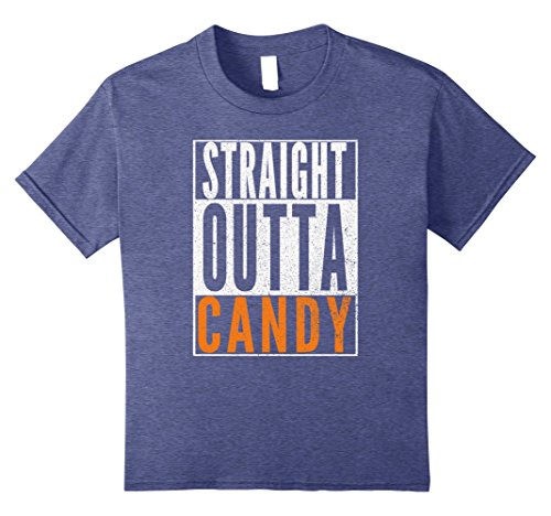 STRAIGHT OUTTA CANDY Trick or Treat Halloween Costume Shirt