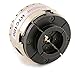 Hurricane Turning Tools HTC100 4-Inch Woodturning 4 Jaw Chuck Kit with Dovetail Jaws for Wood Lathes with 1 1/4 x 8-Inch TPI Spindles