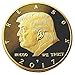 Not My President - Donald Trump Treason & Impeachment, 24kt Gold Plated Coin & Stand