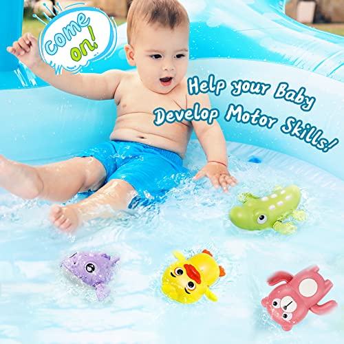 TOLOYE Bath Toys for Toddlers 13 Year Old Boys Girls Gifts, Animal