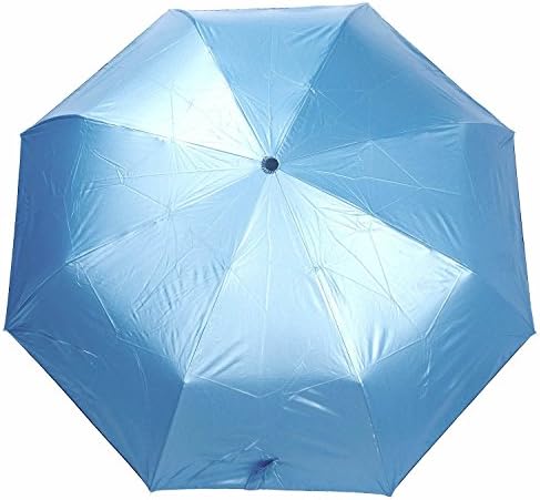 BATTOP ยฎ Romantic Meteor Shower Umbrella Perfect UV Protection Large Automatic Folding Umbrella(Sky Blue)