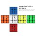Motier Speed Cube New Anti-pop Structure Smooth Puzzle Cube for Professional Players (Sticker)