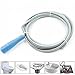 iNextStation Metal Spring-Steel Drain Conduit Toilet Sewer Cleaner Closet Auger Tool 14.8 ft