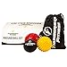 Massage Balls for Trigger Point Therapy, Myofascial Release, Plantar Fasciitis Relief, Muscle Pain, Deep Tissue Neck, Back & Foot Massager - Pressure Points – (2) Spiky Balls & (1) Lacrosse Ball