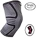 Knee Support Brace For Men & Women By LSR – Knee Compression Sleeve For Exercise, Running, Jogging, Sports – For Arthritis, Joint Pain Relief, Injury & Surgery Recovery – Single Wrap (Grey, Large)