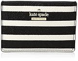 kate spade new york Hawthorne Lane Glitter Card Holder, Black/Multi