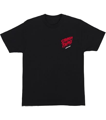 SANTA CRUZ Men's S/S T-Shirt Classic Dot Skate T-Shirt - Black