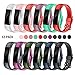 Fitbit Alta Bands,Fitbit Alta HR Bands,Gymu Replacement Wristbands with Secure Metal Buckle Clasp for Fitbit Alta Fitness Tracker