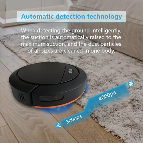 Robot Vacuum and Mop Combo, 4500Pa Strong Suction, LiDAR Navigation, Carpet Boost, Multi-Floor Mapping, Ideal for Pet Hair Hard Floor and Low-Pile Carpet