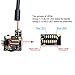 Wolfwhoop WT07 Micro 5.8GHz 25mW FPV Transmitter and 600TVL Camera with OSD Interface for FPV Quadcopter Drone Wireless Radio Transmission