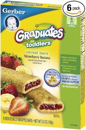 gerber cereal bars