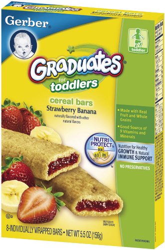 gerber cereal bars