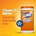 Clorox Disinfecting Wipes, Bleach Free Cleaning Wipes - Orange Fusion, 35 Count Each (Pack of 12)