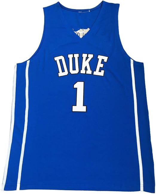 Duke 1 Williamson Men's Basketball Jersey, Retro Embroidered Jersey
