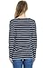 Smallshow Women's Maternity Long Sleeve Nursing Tops with Lift Up Breastfeeding Access Navy Medium