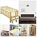 Luckycivia 50 Sets Cam Fitting with Dowel 3-in-1 Hardware Connectors Furniture Side Connecting Pre-Inserted Nut Screw Eccentric Wheel