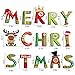 Christmas Party Decoration Banner Flag with Foil Swirl Ceiling Hanging Golden Stars (Golden) for Fireplace Christmas Tree