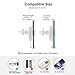 Wireless Car Charger, Baseus 10W Wireless Charger Gravity Car Phone Holder Air Vent Mount Compatible Qi Enabled Wireless Cellphones