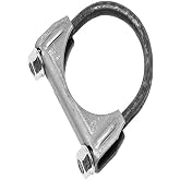 Walker 35337 Exhaust Clamp for Ford F-150 | Seals a pipe-joint leak and stops rattle and drone; band/U-bolt clamp. Direct-fit OE replacement.