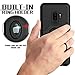 Samsung Galaxy S9 Plus Case - eSamcore Ring Holder Kickstand Cases + Dashboard Magnetic Phone Car Mount [Black]