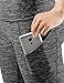 ODODOS Women’s High Waist Yoga Pants with Pockets,Tummy Control,Workout Pants Running 4 Way Stretch Yoga Leggings with Pockets,CharcoalHeather,Largethumb 4