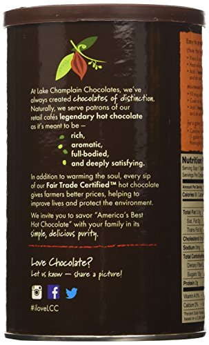 LAKE CHAMPLAIN CHOCOLATES Aztec Hot Chocolate Mix, 16 Ounce