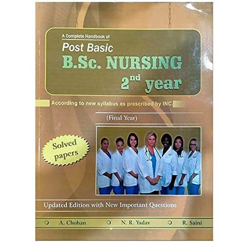 Post basic B.Sc.Nursing 2nd (Second) Final Year Book (Old Version) in Hindi By Achohan Saini Yadav Post basic B.Sc.Nursing 2nd (Second) Final Year Book (Old Version) in Hindi By Achohan Saini Yadav