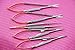 New CYNAMED USA Set of 5 German Stainless Castroviejo Micro Scissors Needle Holder Straight Plus CVD Plus Suture Tying Forceps Dental Eye Instruments