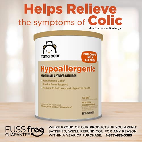 Mama Bear Hypoallergenic Infant Formula Powder With Iron on Galleon