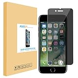 iPhone 7 Screen Protector, PLESON iPhone 7 Privacy Tempered Glass Screen Protector, [0.3mm 2.5D] 9H Hardness / Bubble-Free / Easy Install Anti-Spy Privacy Glass Screen Protector for Apple iPhone 7