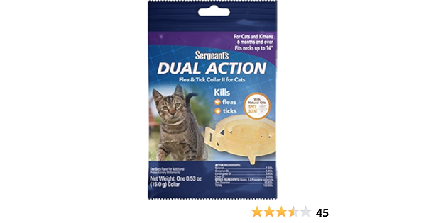 sergeants flea collar for cats