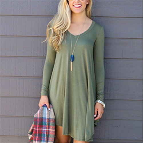 Ulaky Women Long Sleeve Casual Loose T Shirt Dress Winter | Desertcart Saint Lucia Ulaky Women Long Sleeve Casual Loose T Shirt Dress Winter | Desertcart Saint Lucia
