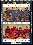 Cal/Berkeley Golden Bears 2015 Vintage Football Calendar by 