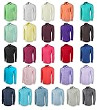 Marquis Men's Slim Fit Solid Dress Shirt - Available in Many Colors