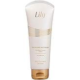 Lily Satin Velvet Body Scrub, Indulgent Exfoliating Cream with Adored Lily Fragrance, 7 Ounce (200g)