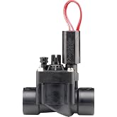 Hunter PGV Sprinkler Valve, 1 in. Irrigation Valve with Flow Control | Female-threaded inlet/outlet with 24VAC solenoid, 150 PSI, double-beaded diaphragm for lawn irrigation zones (PGV101G)