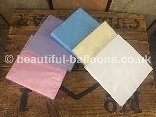 Beautiful Balloons 5 x 20 Pack of Vintage Pastel Lunch Napkins wedding baby shower 100 napkins