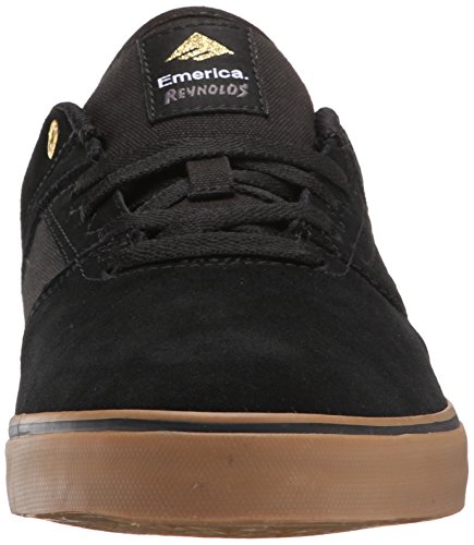 Emerica Men's The Reynolds Low Vulc, Black/Gum Multi, 13 D US - Thumbnail 4