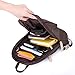 ECOSUSI Women Daypack Outdoor Sling Chest Bag Small Nylon Backpacks for College Girls Fashion Travel Bag, Brown