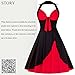 Vintage Halter Cocktail Dress 1950s Rockabilly Audrey Garden Picnic Retro Swing Tea Party Prom Homecoming Dresses