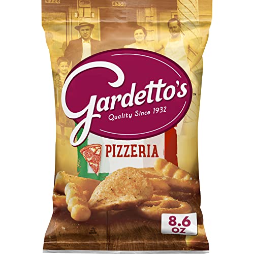 GARDETTO’S SNACK PARTY MIX, PIZZERIA, SAVORY PUB MIX SNACK BAG, 8.6 OZ